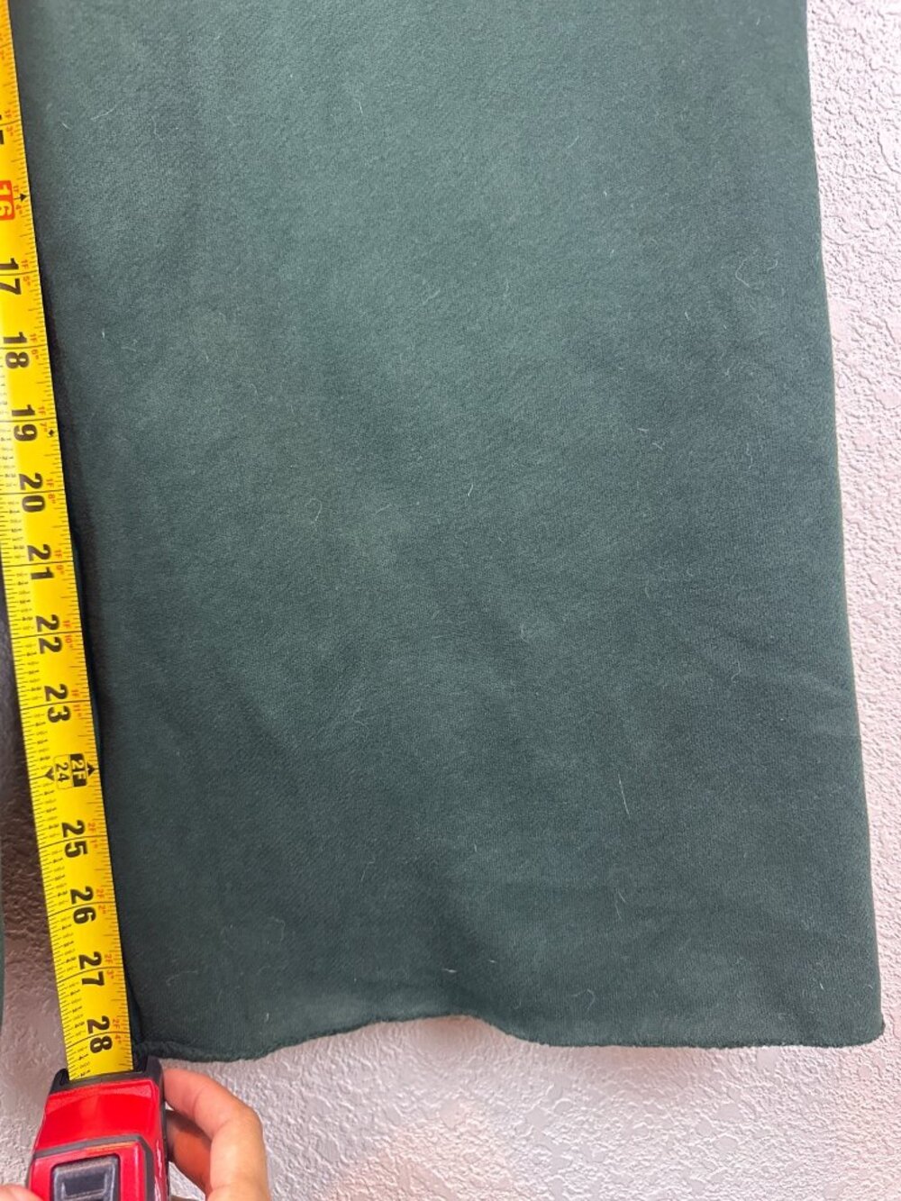Aritzia Sweatfleece Mega Fit Wide Leg Sweatpants Green Womens Medium Casual - Picture 7 of 11